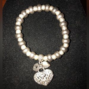3/$20 Heart and lock bracelet